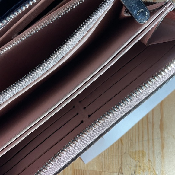 Louis Vuitton Zippy Wallet Mahina Leather Rose Jamin Pink - Picture 14 of 15